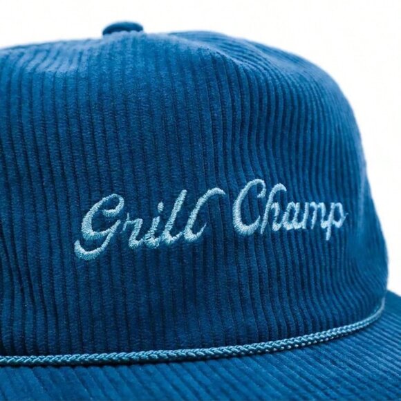 NEW Love x June Grill Champ Hat Dark Teal - Picture 2 of 9